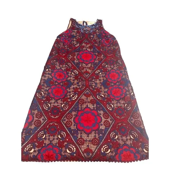 Anthropologie Maeve Women's Moran NWT Shift Dress Size 00 Sleeveless Summer